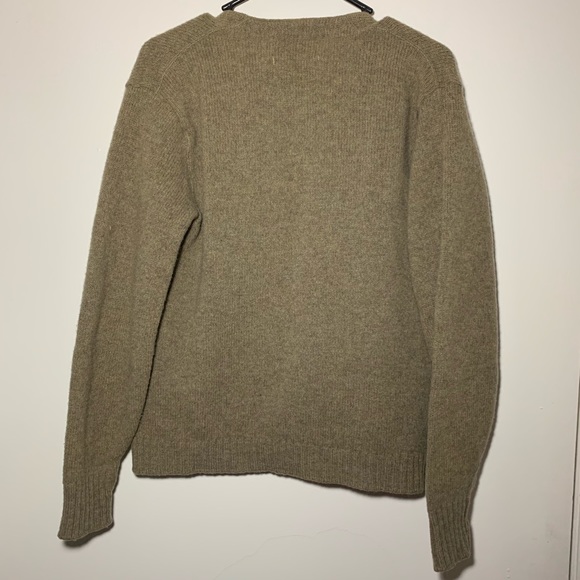 Vintage Army Green Cardigan - Kurt Cobain cardigan - Picture 3 of 3